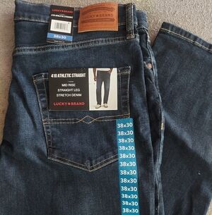 Lucky Brand Men's Dark Blue Jeans